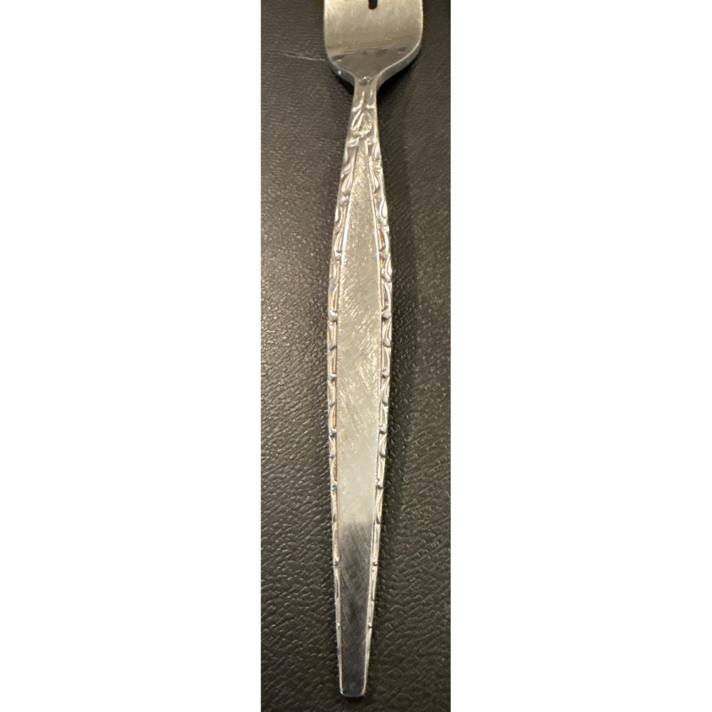 Oneida Community Venetia Stainless Steel Soup Spoon Spoons Set Of 12 MCM Vintage - Picture 3 of 5
